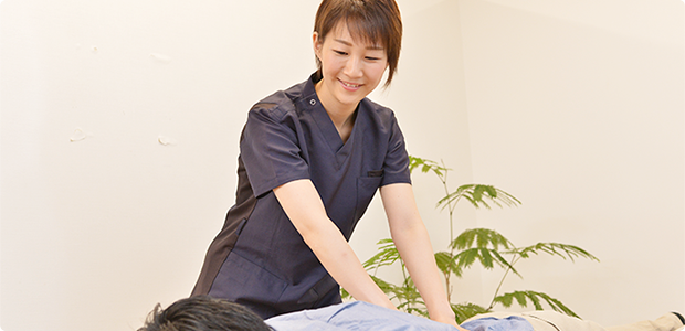 施術の様子