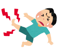 肉離れ　イラスト